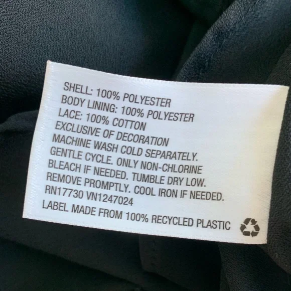 Anna Sui black vintage inspired dress, sleeveless, low waist, w/ lace velvet.‎ S - Picture 13 of 16